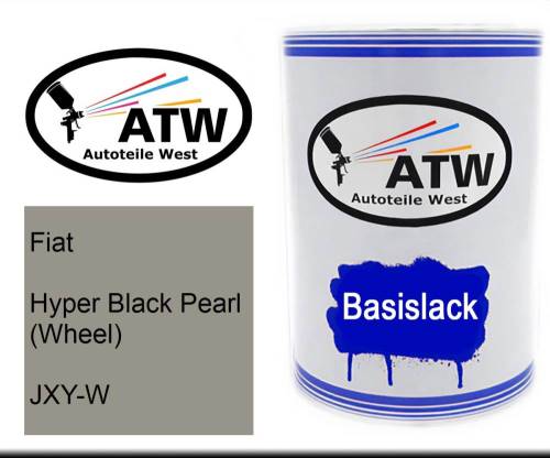 Fiat, Hyper Black Pearl (Wheel), JXY-W: 500ml Lackdose, von ATW Autoteile West.